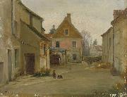 Village street Pierre-edouard Frere